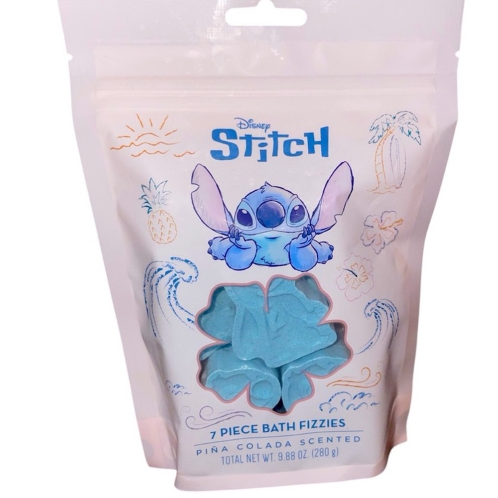 Disney Stitch Blue Bath Fizzies